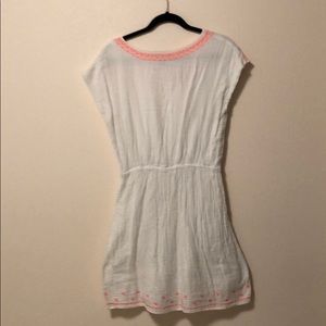 GAP Dresses - GAP White Dress with Flower Embroidery GAP Dresses - GAP White Dress with Flower Embroidery
